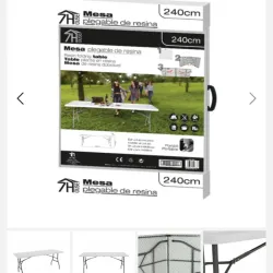 MESA PLEGABLE