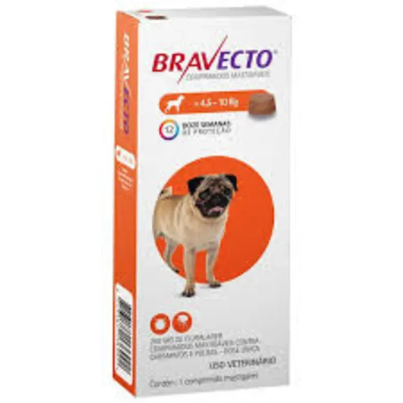 Bravecto 3M para perros de 4.5 - 10 Kg