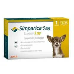 Simpárica para perros de 1.3-2.5 Kg