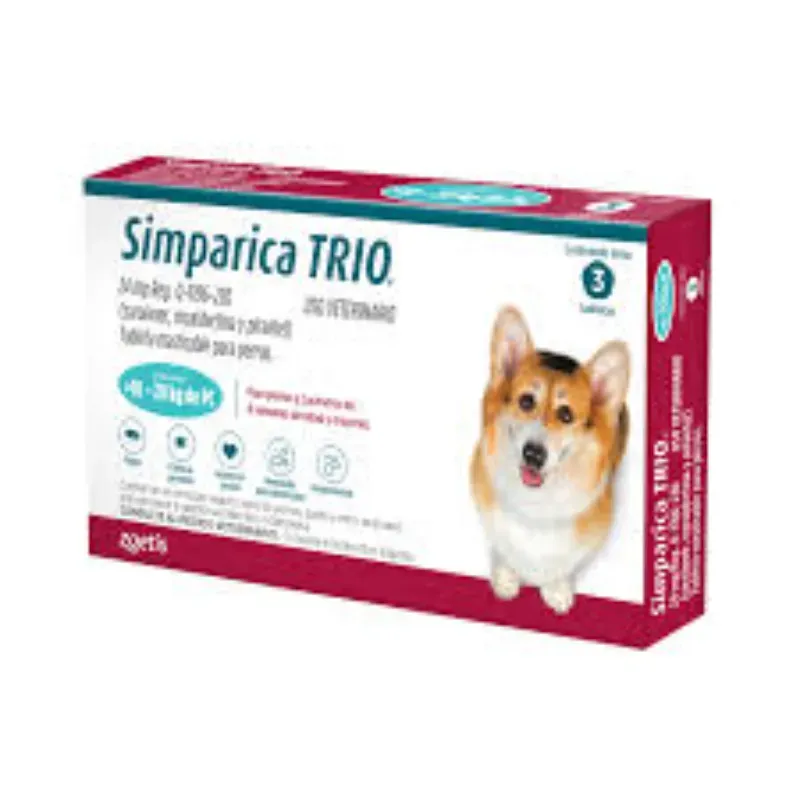 Simpárica trio para perros de 10 - 20 Kg