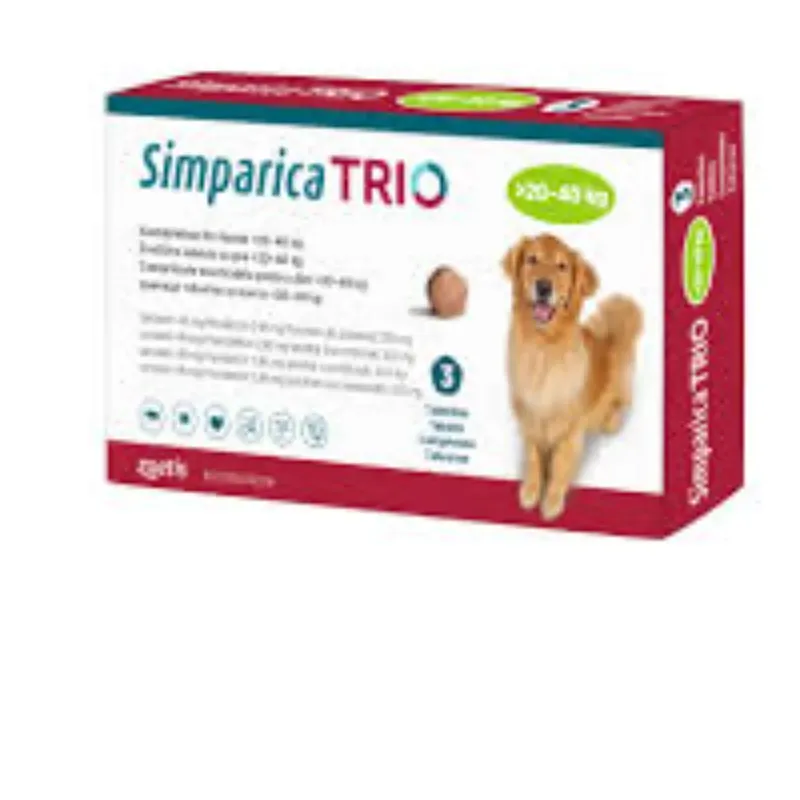 Simpárica trío para perros de 20 - 40 kg