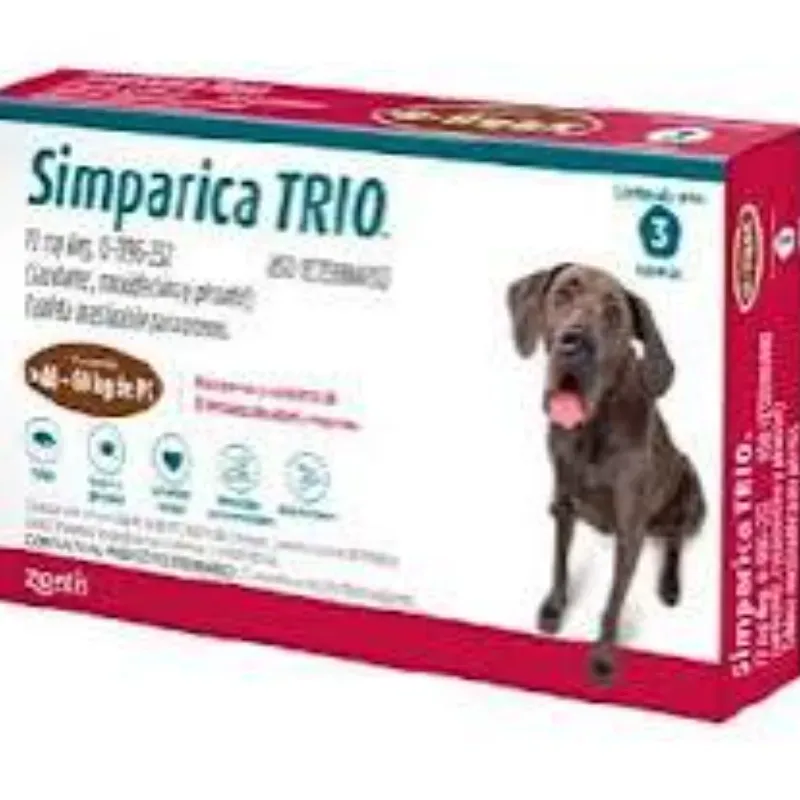 Simpárica trío para perros de 40 - 60 Kg