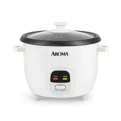 Aroma® 6-Cup (Cooked) Rice & Grain Cooker, New