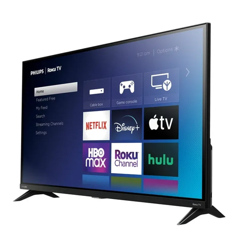 Philips 32" Class HD (720P) Smart Roku Borderless LED TV (32PFL6452/F7) (New)