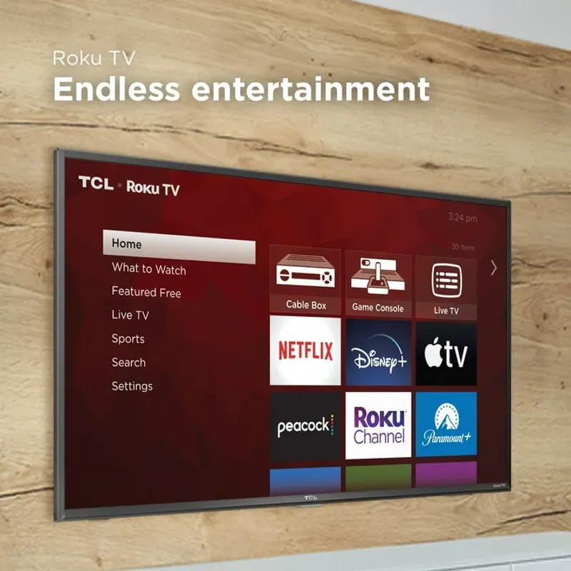 TCL 32" Class 3-Series Full HD 1080p LED Smart Roku TV - 32S357