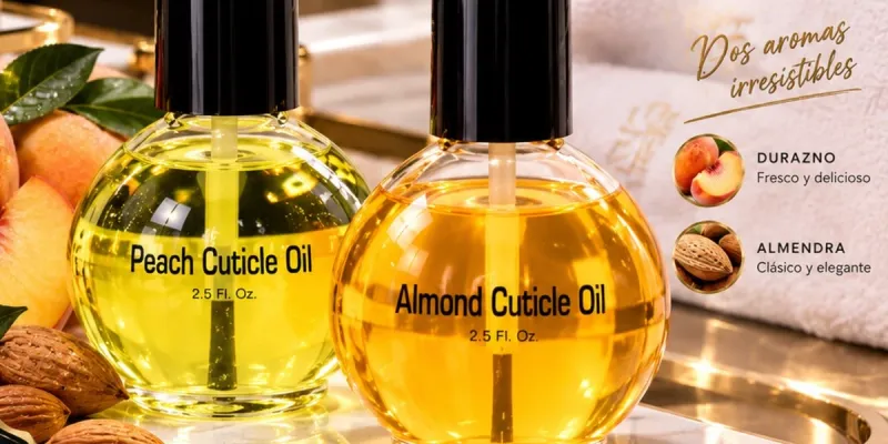 Aceite de cutícula ( Almendra y Durazno) Pro Nail 2.5 oz