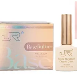 Base Rubber JR 10 ml ( colores crema y blanco lechoso) 