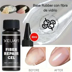 Base Rubber Xeijayi con fibra de vidrio 30 ml