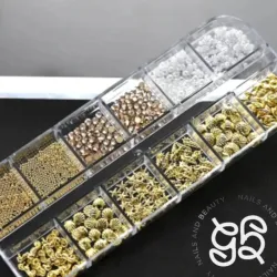 Caja de estopelores dorados