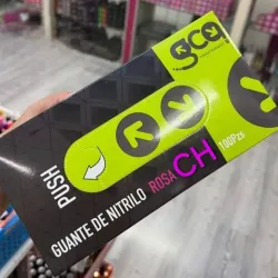 Caja de Guantes de Nitrilo (anti_alérgicos) talla S Rosa
