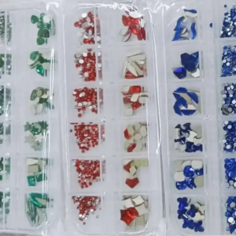 Caja de piedras (colores)