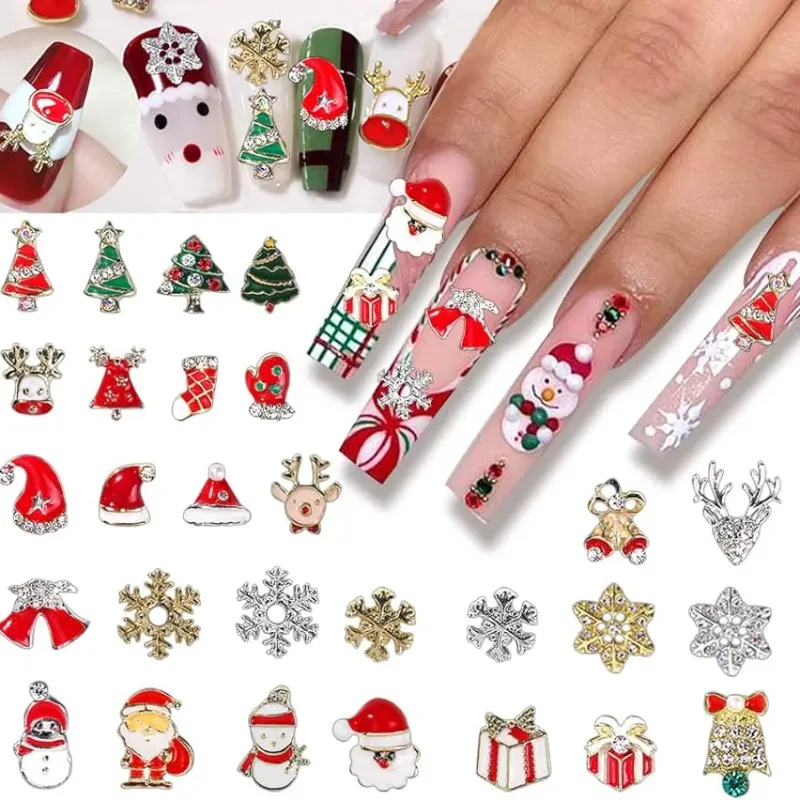 Caja decoración de navidad