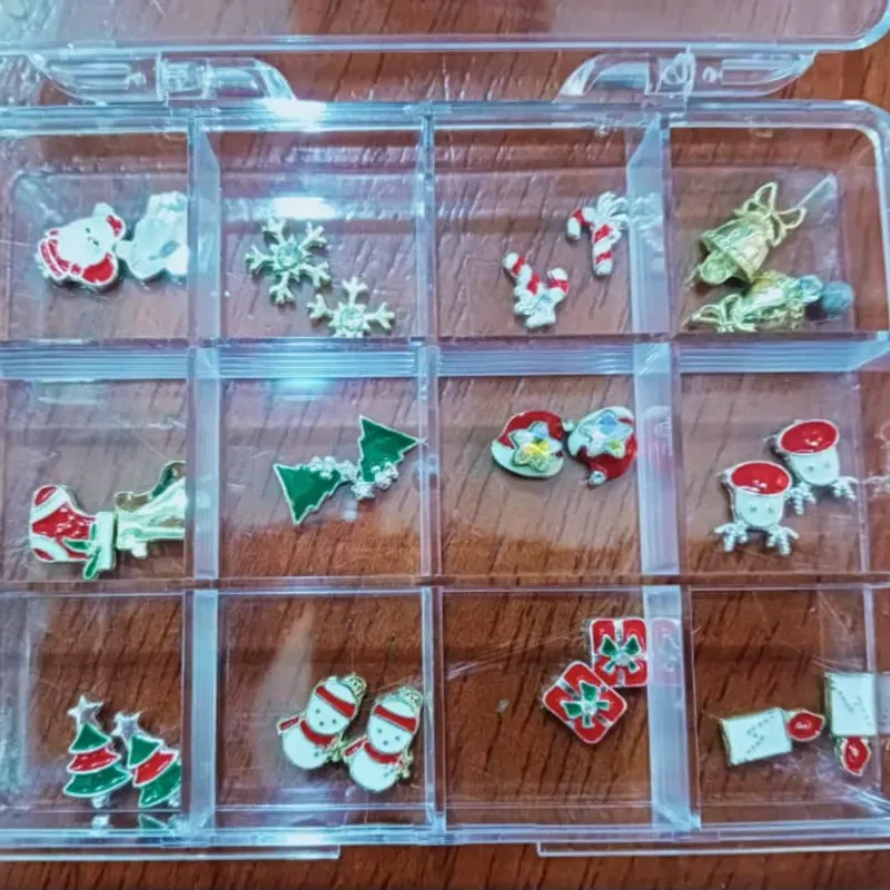 Caja decoración de navidad