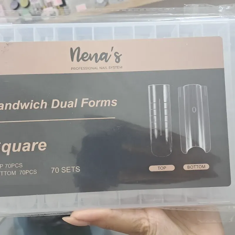 Caja moldes Dual Sándwich cuadrado