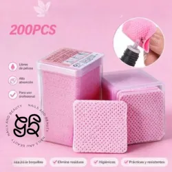 Caja toallitas antipelusas 200 pcs
