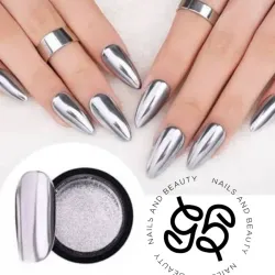 Efecto espejo simple (plateado)