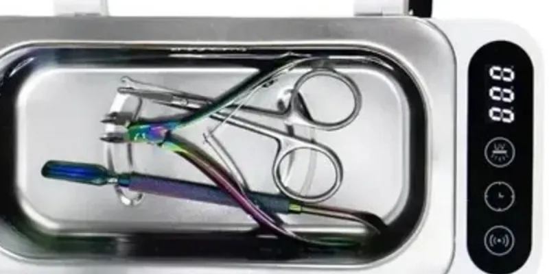 Esterilizador ultrasonico con luz ultravioleta