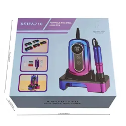 Drill Recargable de 45RPM + lámpara UV/LED 