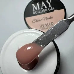 Gel de Construcción MAY Clear Nude