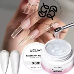 Gel de Construcción para extensiones transparente marca Xeijayi 30 gr