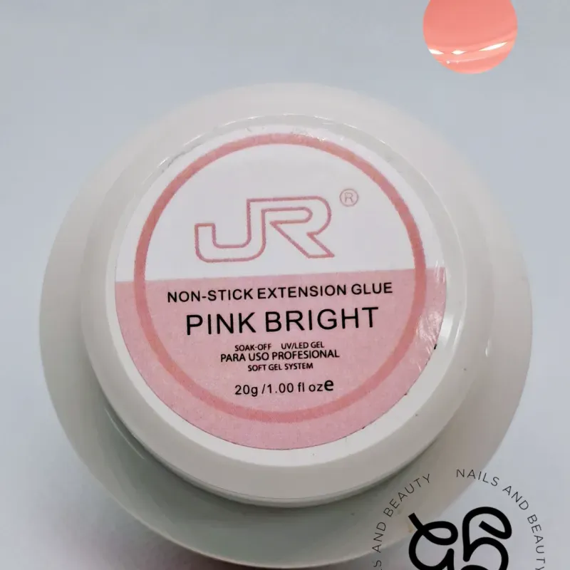 Gel Pink Bright JR 20 gr ( Sólido y sin capa de inhibición) 