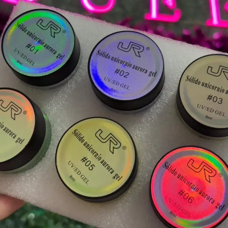 Gel Sólido unicornio aurora JR