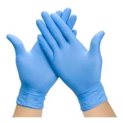 Guantes de nitrilo azul talla XS