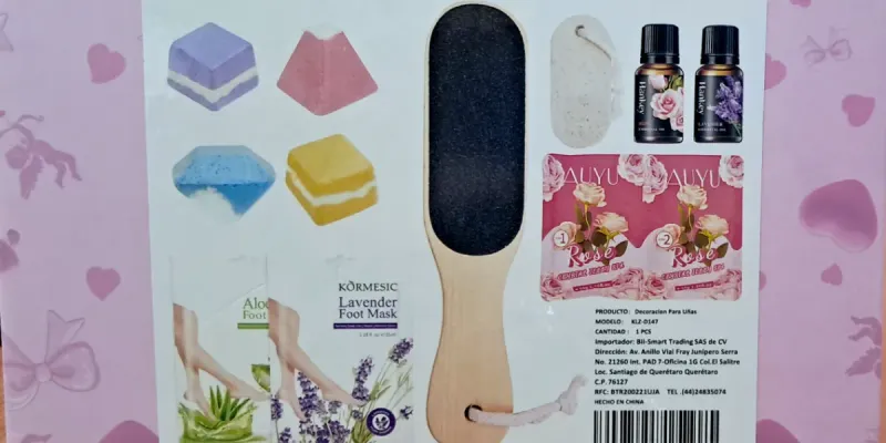 Kit de pedicura Kalanzi 11 pcs 