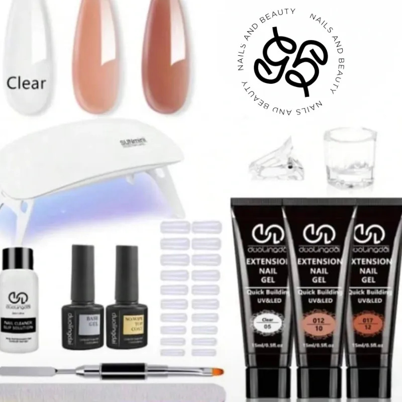 Kit de polygel 12 pcs