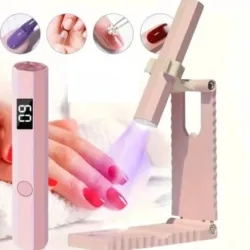 Lámpara recargable UV/ LED con base