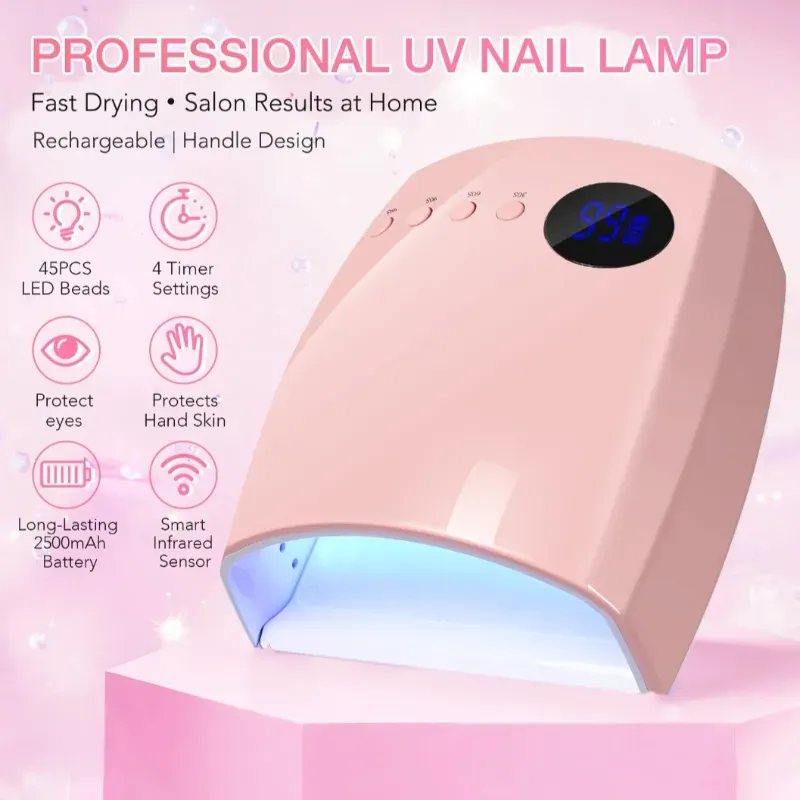 Lámpara Cordless 168 W recargable 