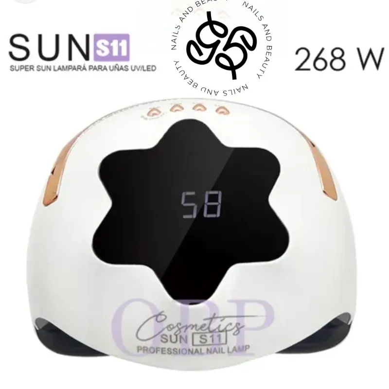 Lámpara  UV/ LED de 268 W 