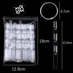 Muestrario triple transparente 50 Pcs