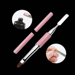 Pincel doble para polygel