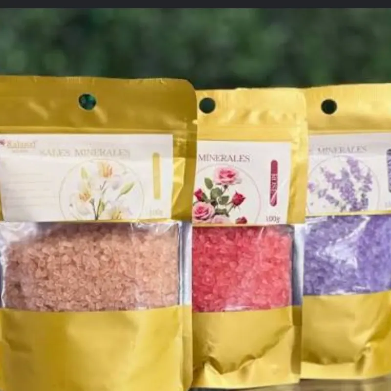 Sales minerales para pedicura/manuicura