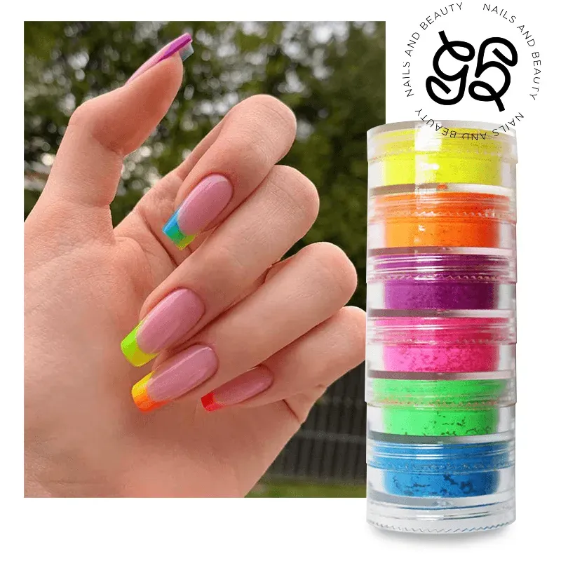 Torre de pigmentos neón 