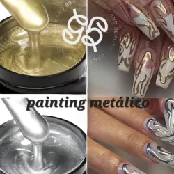  Painting gel metálico JR