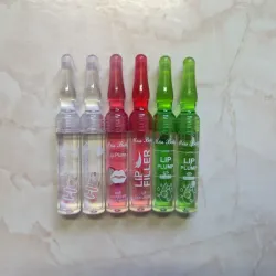 Brillos hinchalabios en forma de ámpula  