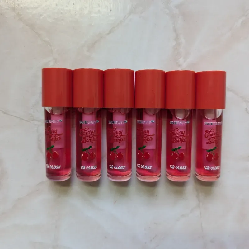 Brillos de cereza 🍒 con aplicador gordito