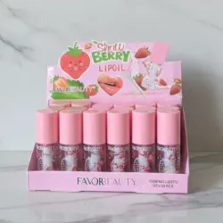 Brillos de fresa con aplicador gordito 