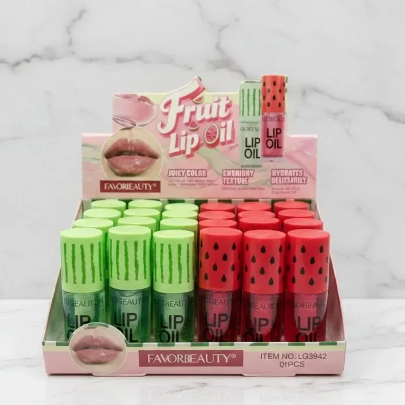 Brillos de sandía 🍉 con aplicador gordito