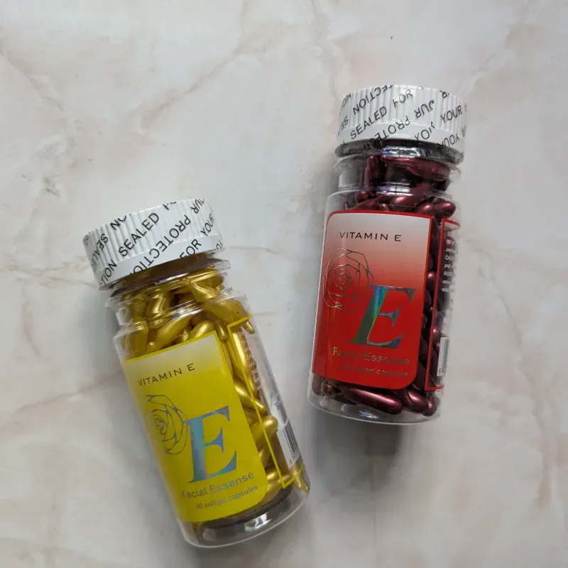 Cápsulas faciales de Vitamina E