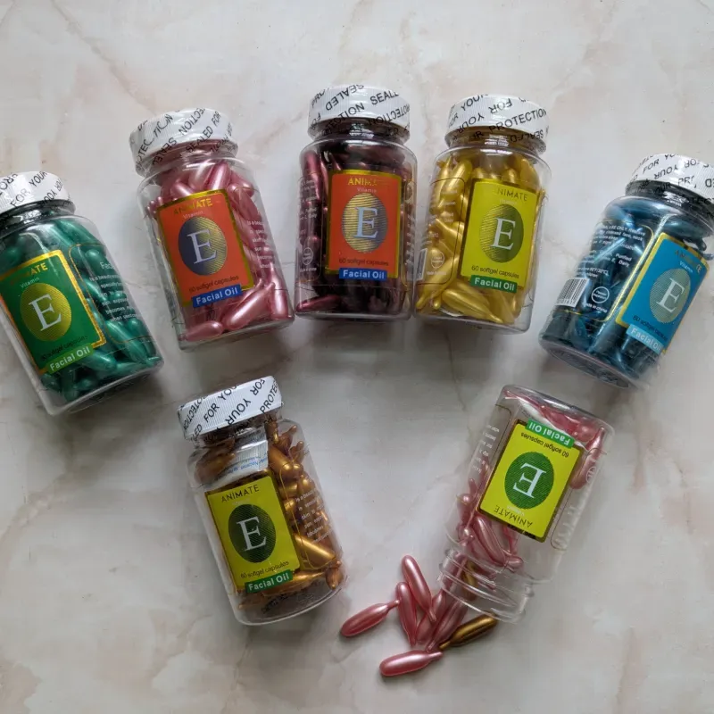 Cápsulas faciales de Vitamina E 