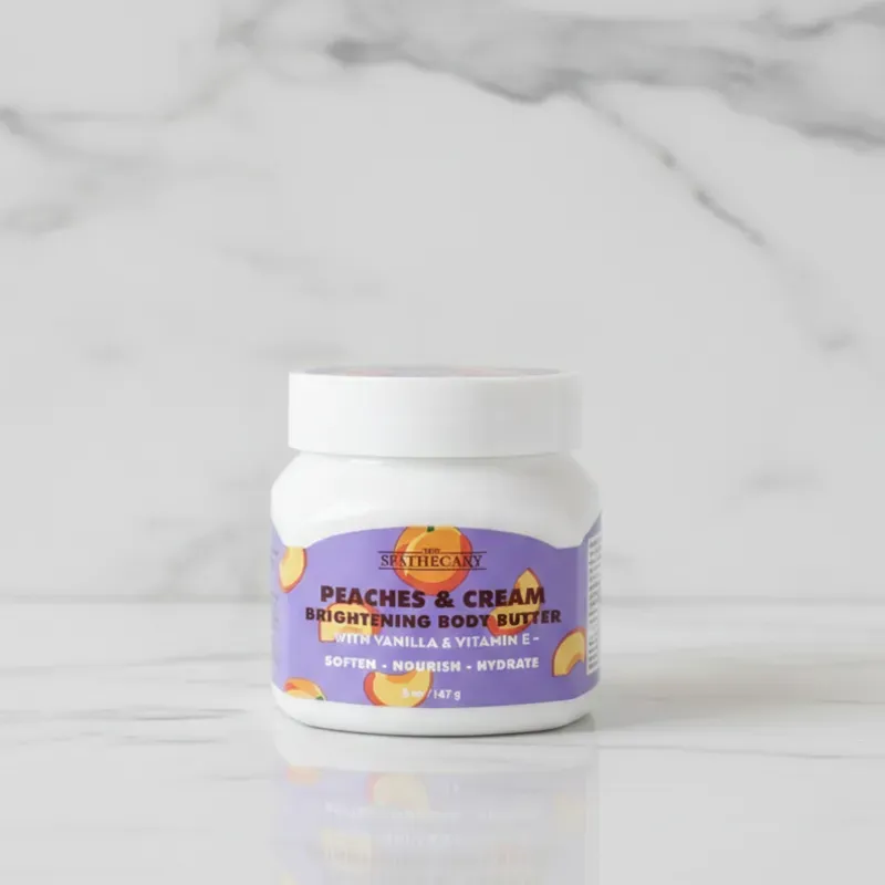 Crema corporal de Melocotón con Vainilla y Vitamina E 147g