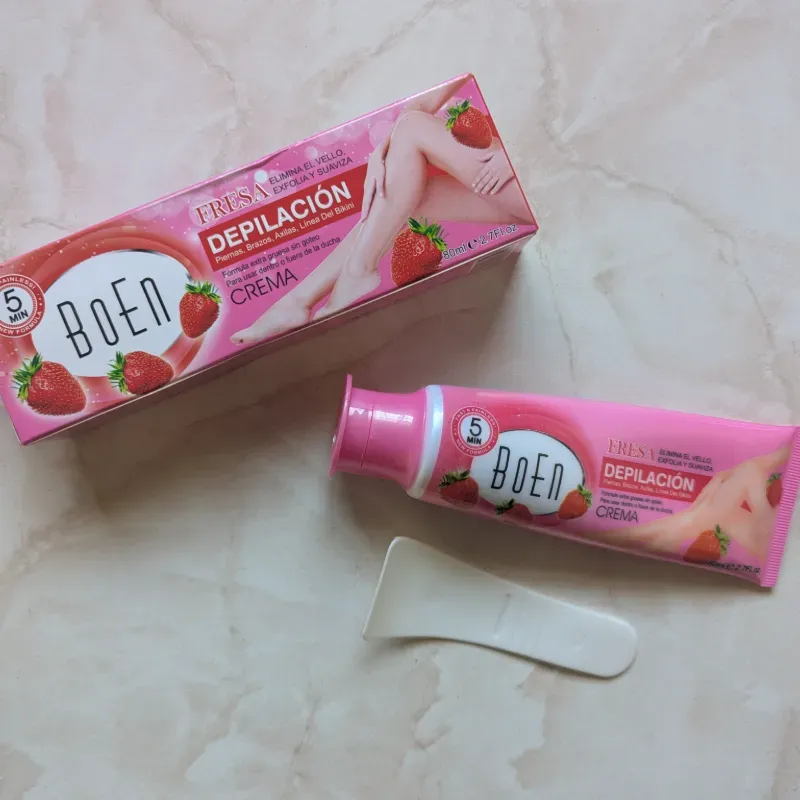 Crema Depilatora BOEN Fresa 80 ml