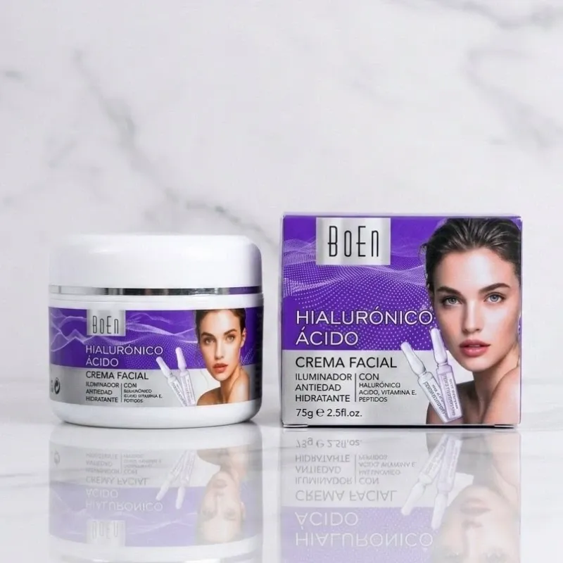 Crema Facial con Ácido Hialurónico 75 g