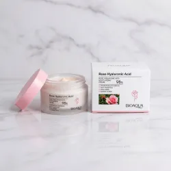 Crema Hidratante de Rosas y Ácido hialurónico 50 g