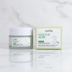 Crema Reparadora Antiacné de Ácido Salicílico 3%  50 g