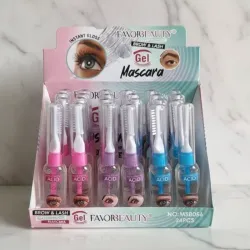 Gel transparente para cejas y pestañas con ácido hialurónico