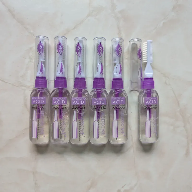 Gel transparente para cejas y pestañas con ácido hialurónico 